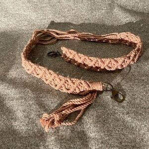 Free People Lily Cords Macrame Camera Strap. NEW